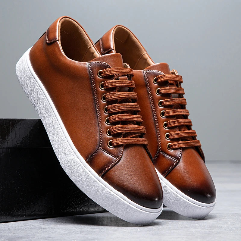 Bartosz - Skórzane Sneakery Męskie