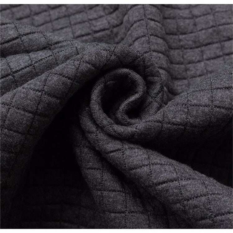 Bluza Męska – Trójwymiarowa Faktura & Regulowany Kaptur