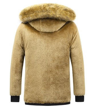 Ciepła Parka Zimowa Męska z Kapturem – Stylowy i Funkcjonalny Design