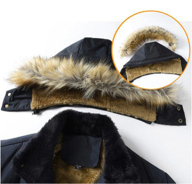 Ciepła Parka Zimowa Męska z Kapturem – Stylowy i Funkcjonalny Design