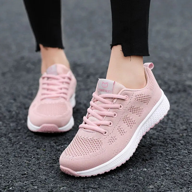 Damskie ortopedyczne buty sportowe z oddychającą siateczką