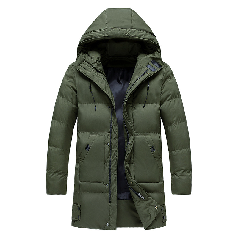 Długa Parka Zimowa dla Mężczyzn – Elegancka i Ciepła