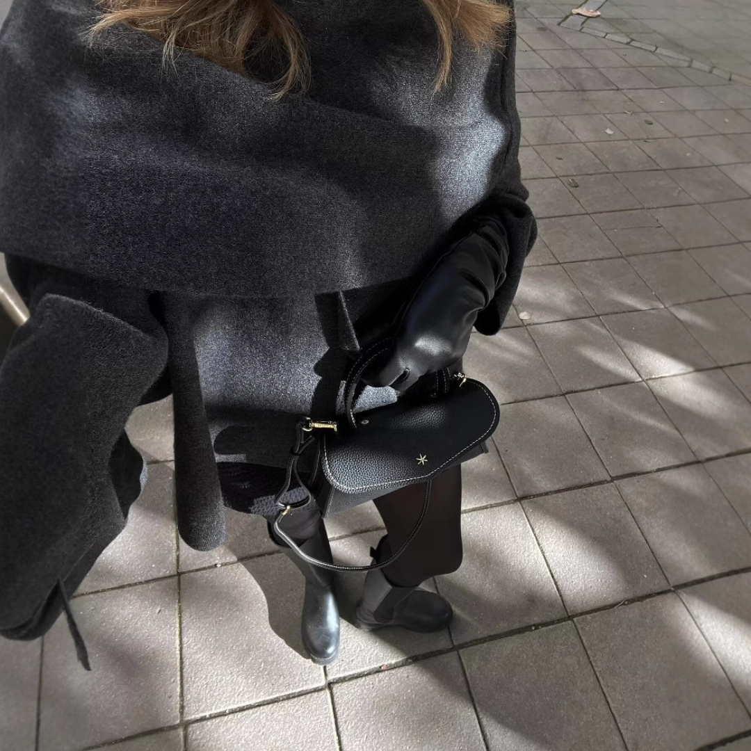 Elegancki wełniany trencz dla kobiet – Stylowy i przytulny