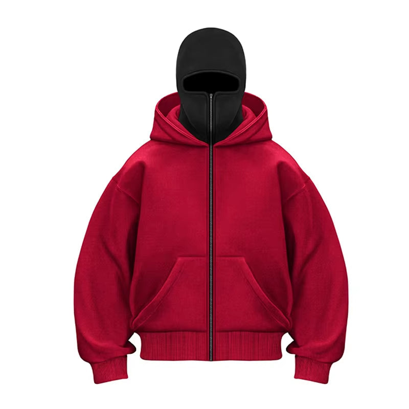 Funkcjonalna Bluza Balaclava dla Mężczyzn – Ochrona i Miejski Styl
