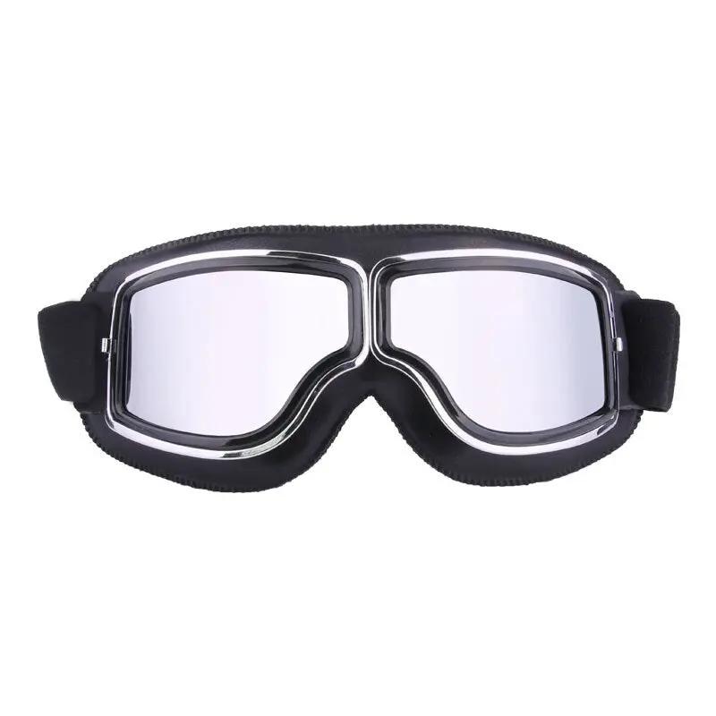 Gogle Motocyklowe – Ochrona UV i Komfort – Idealne do Jazdy na Motocyklu i Rowerze