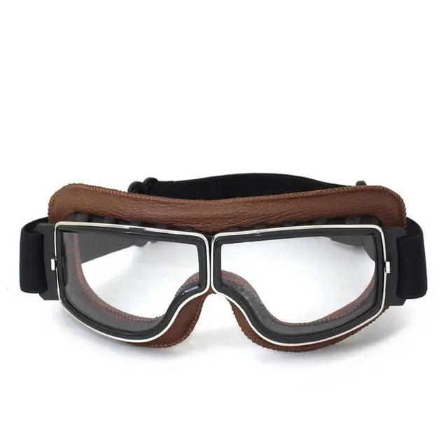 Gogle Motocyklowe – Ochrona UV i Komfort – Idealne do Jazdy na Motocyklu i Rowerze