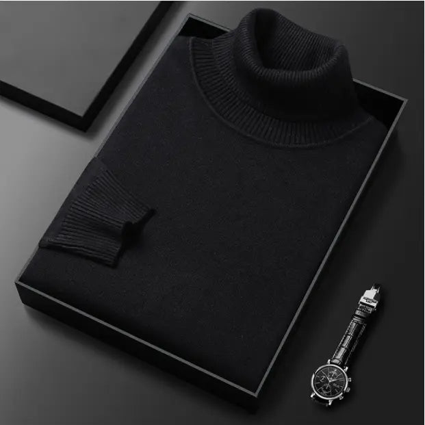 Kaszmirowy Golf dla Mężczyzn – Elegancki i Ciepły