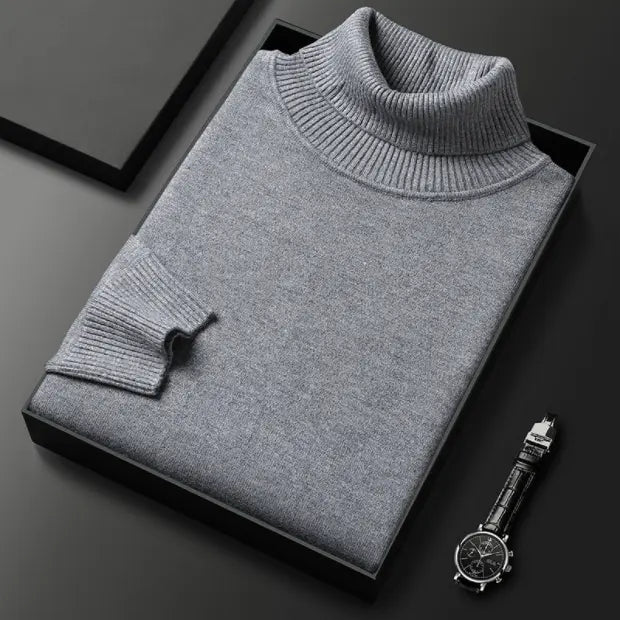 Kaszmirowy Golf dla Mężczyzn – Elegancki i Ciepły