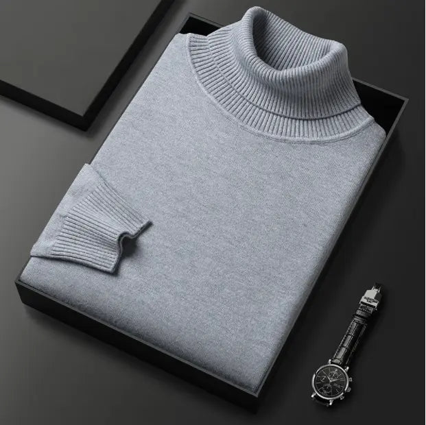 Kaszmirowy Golf dla Mężczyzn – Elegancki i Ciepły