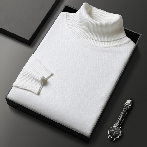 Kaszmirowy Golf dla Mężczyzn – Elegancki i Ciepły