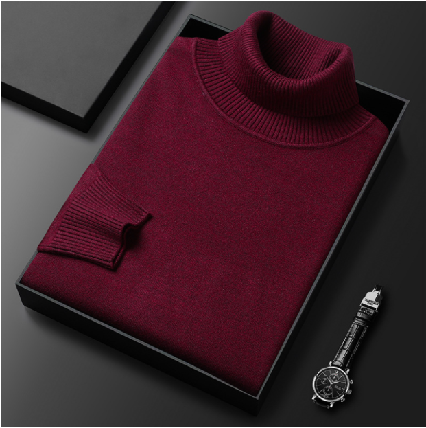 Kaszmirowy Golf dla Mężczyzn – Elegancki i Ciepły