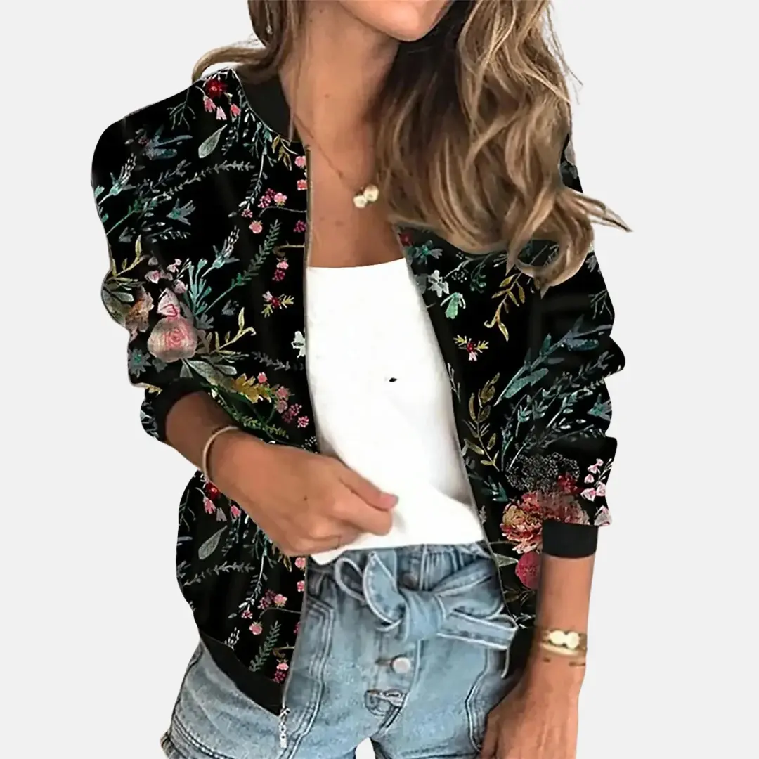 Klasyczna Kurtka Bomber dla Kobiet – Styl Vintage z Nowoczesnym Komfortem-Nova Nowak