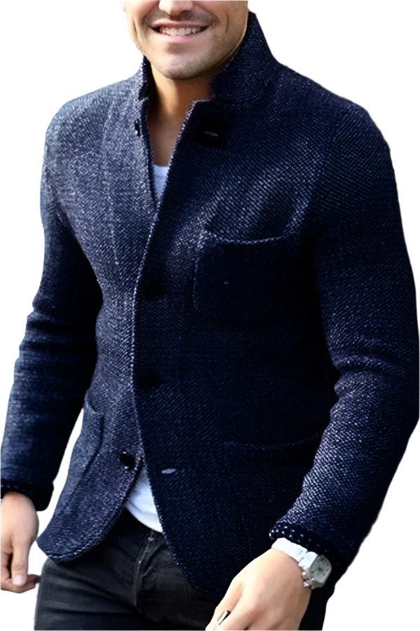 Klasyczny Blazer z Guzikami dla Mężczyzn – Elegancki i Wygodny