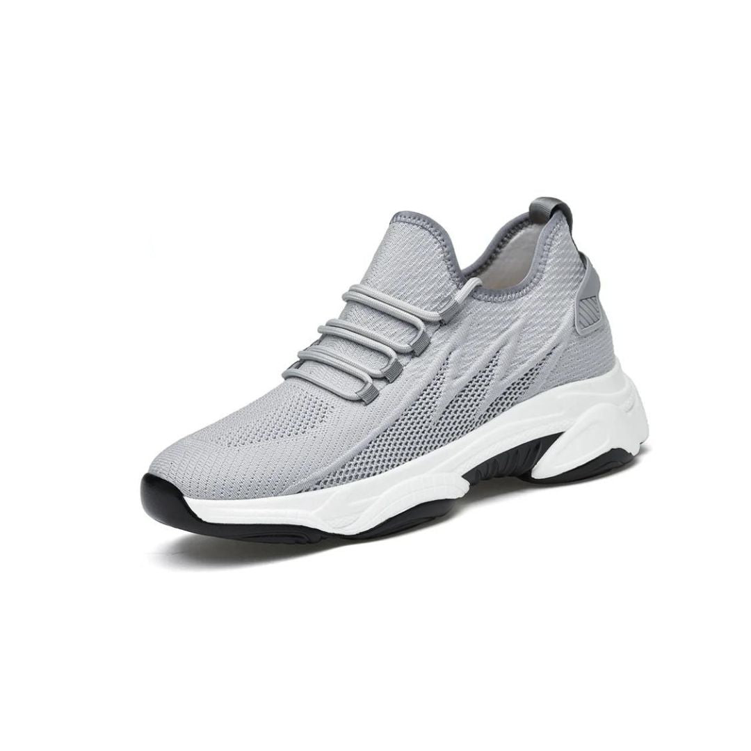 Oddychające Sneakersy Męskie z Podwyższeniem – Komfort i Nowoczesny Styl