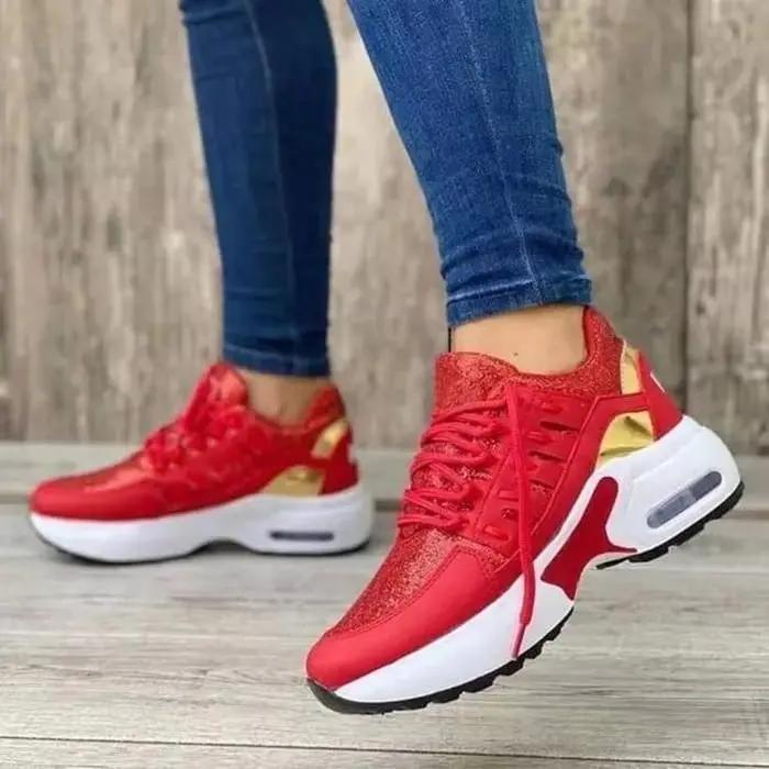 Oddychające Sneakersy dla Kobiet – Lekkie i Wygodne na Co Dzień