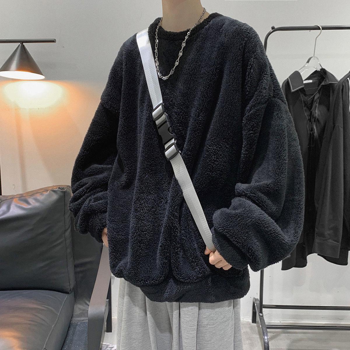 Oversize Bluza Męska z Kapturem – Ciepła i Wygodna na Chłodne Dni