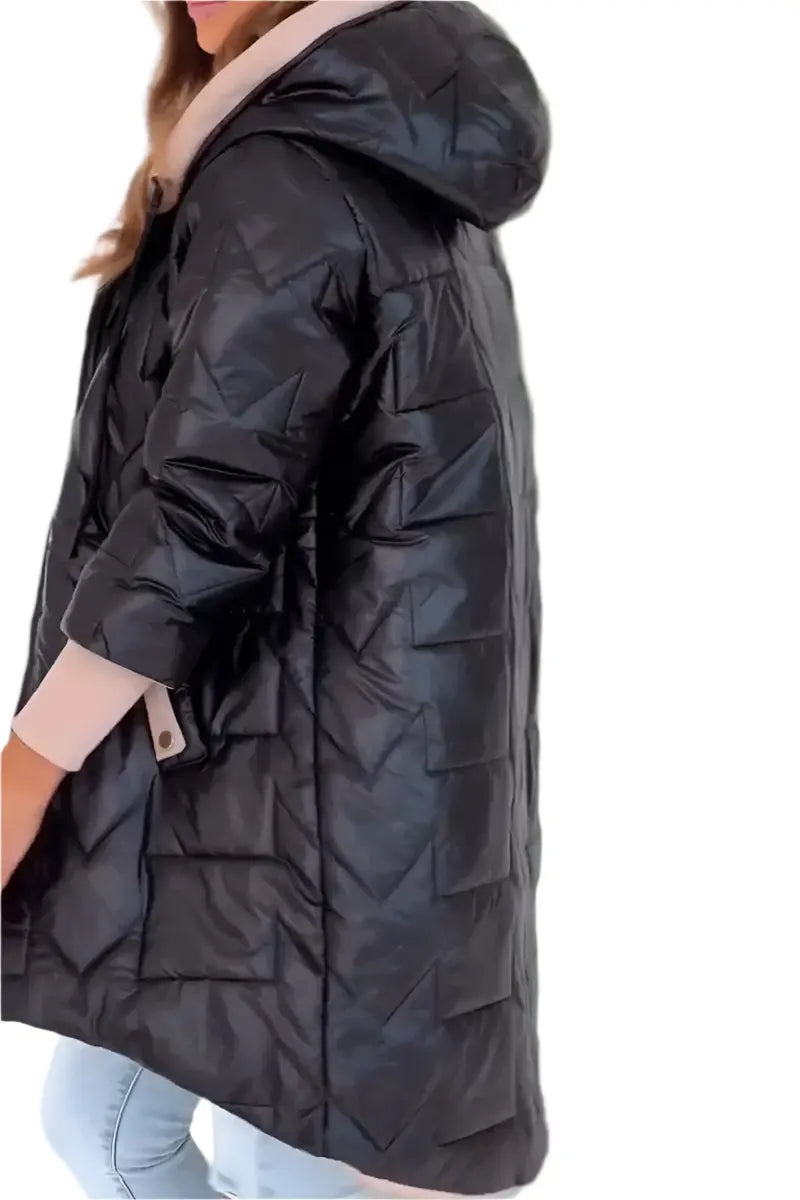 Płaszcz Wełniany – Długi Krój & Ciepła Izolacja 10