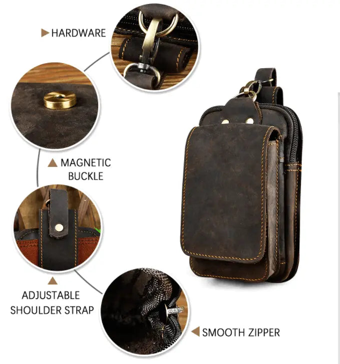 Saszetka Męska Skórzana – Ergonomiczny Design & Funkcjonalne Kieszenie