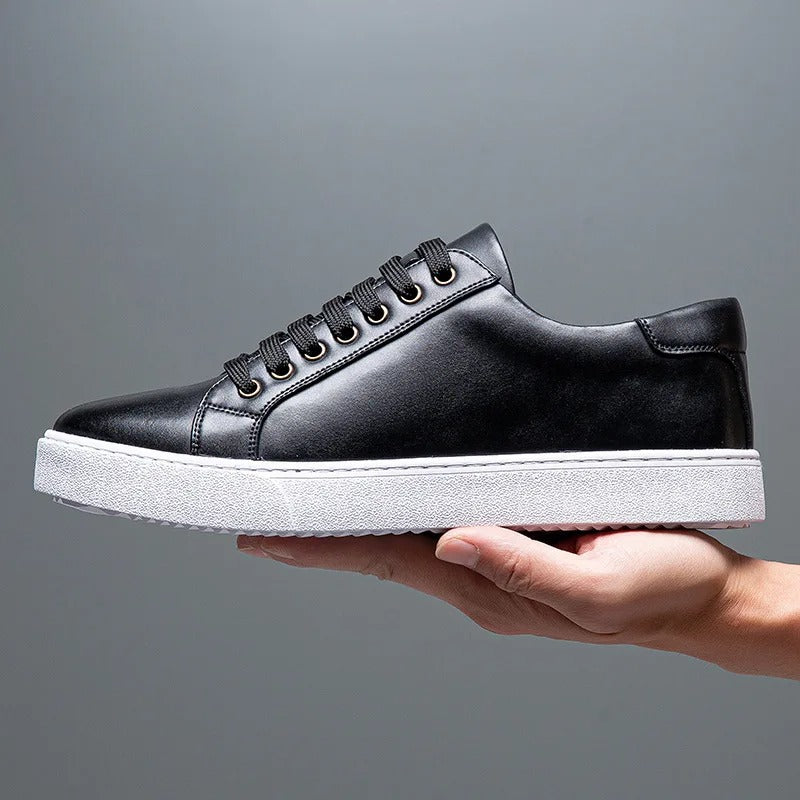 Skórzane Sneakery Męskie – Stylowe i Wygodne na Co Dzień
