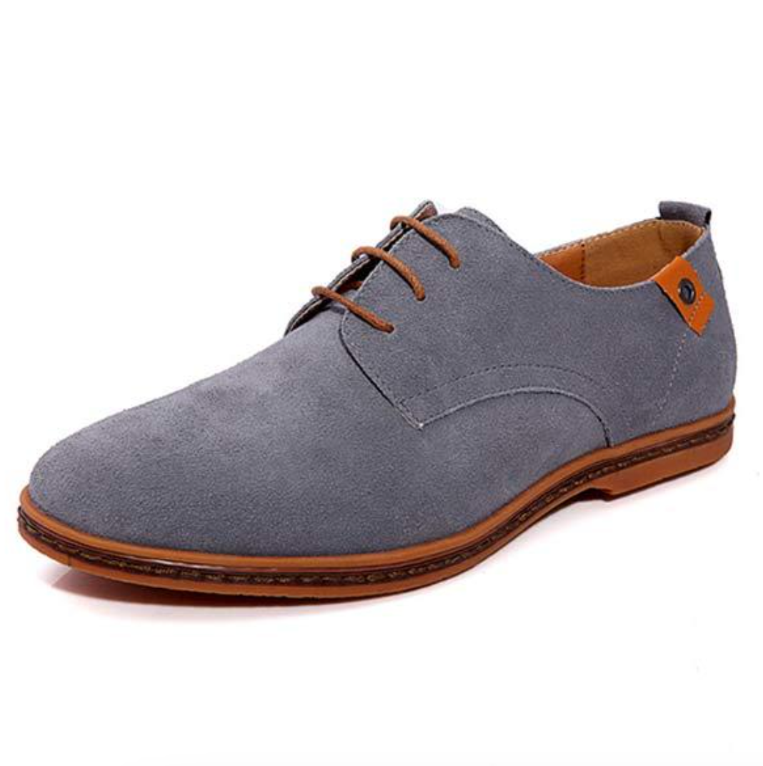 Skórzane buty męskie Houston – Elegancka i wygodna stylizacja