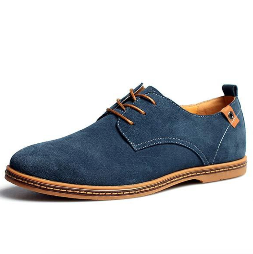Skórzane buty męskie Houston – Elegancka i wygodna stylizacja