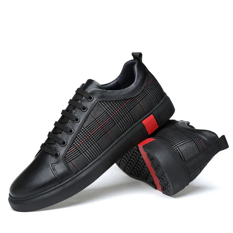 Skórzane buty sportowe dla mężczyzn – Komfort i elegancja na co dzień