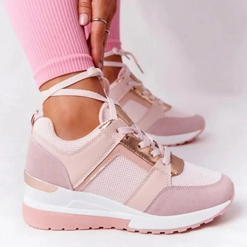 Sneakersy Ortopedyczne – Perforowana Cholewka & Amortyzująca Podeszwa