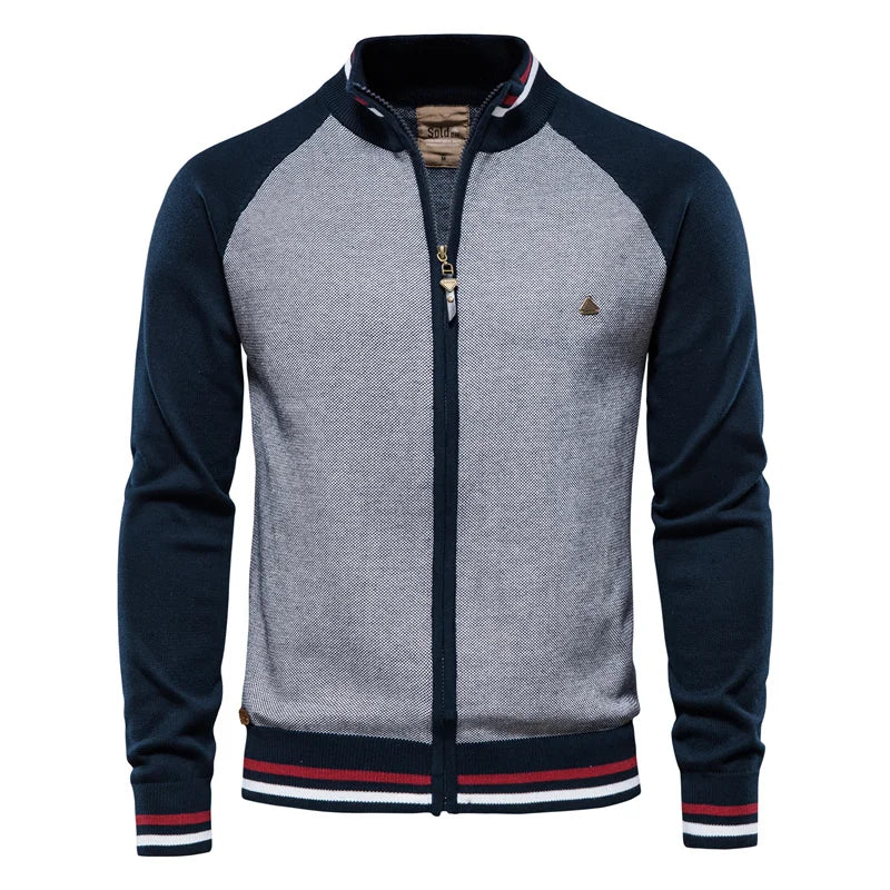 Stylowa męska bluza z zamkiem – Komfort i nowoczesny design