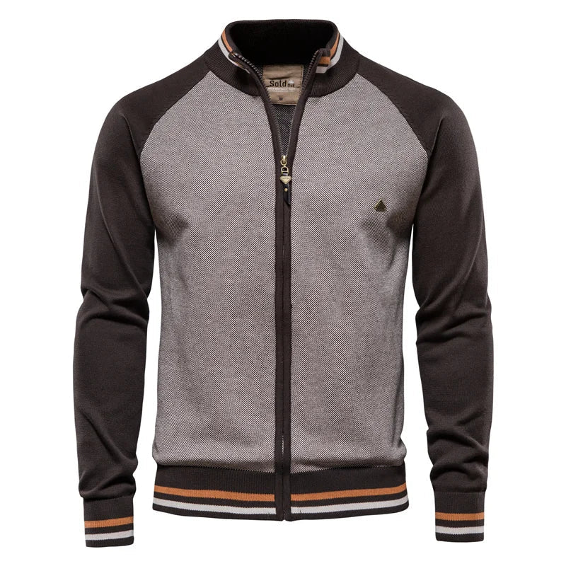 Stylowa męska bluza z zamkiem – Komfort i nowoczesny design