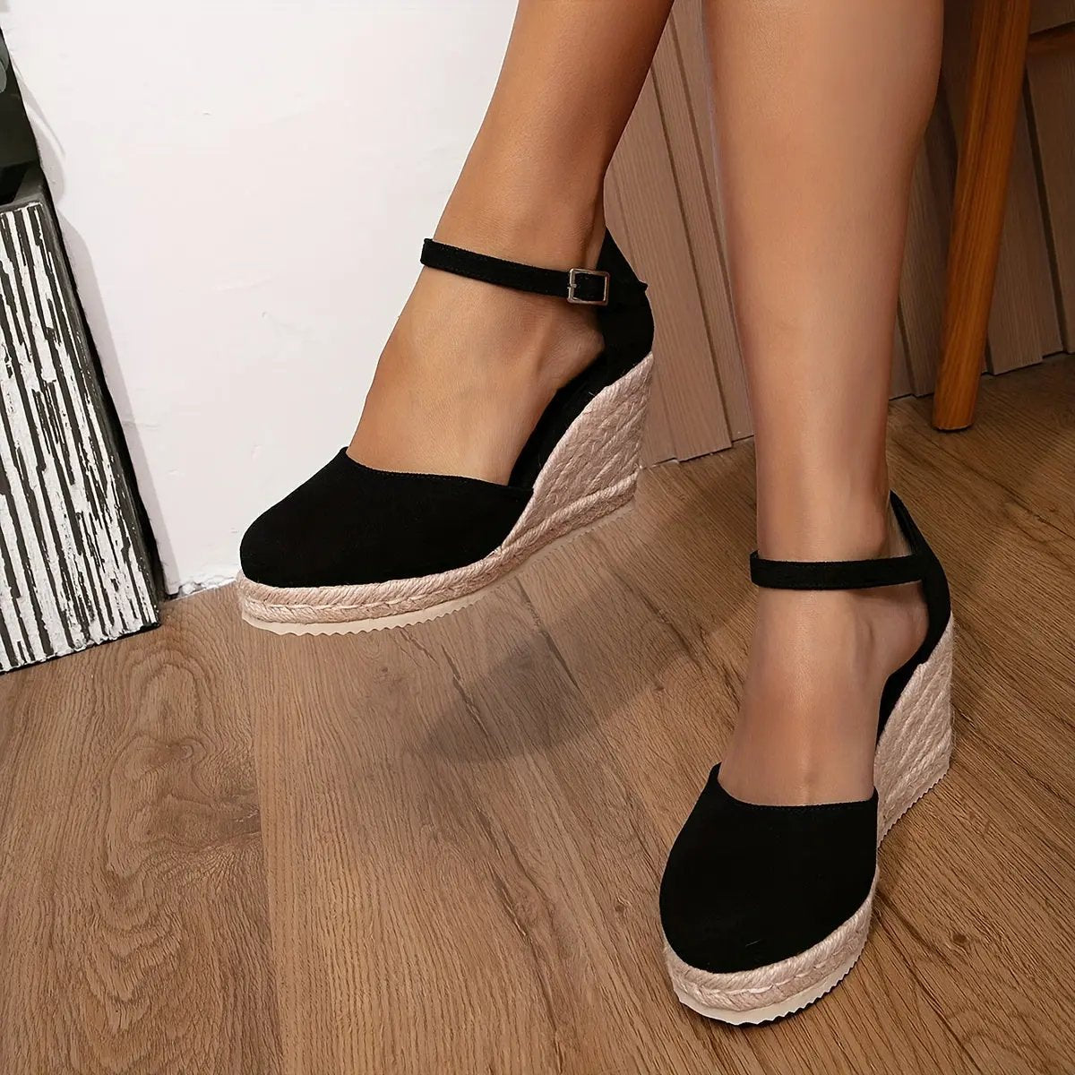 Stylowe Espadryle na Koturnie dla Kobiet – Wygodne i Eleganckie na Lato-Nova Nowak