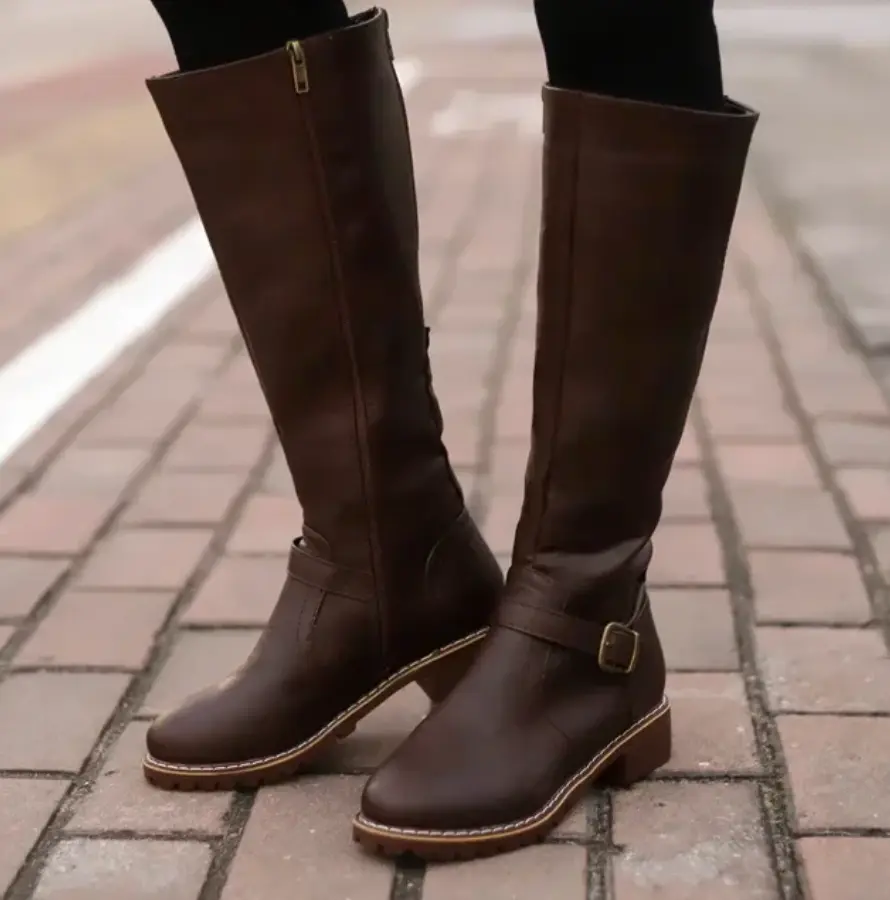 Stylowe Kozaki Damskie do Kolan – Elegancki Design i Wygoda-Nova Nowak