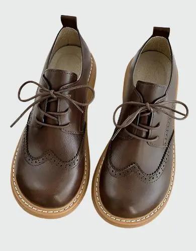 Wygodne buty Oxford dla kobiet – Styl i komfort na co dzień-Nova Nowak