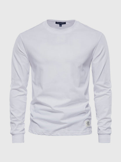 Bawełniane Longsleeve dla Mężczyzn – Komfort i Klasyka