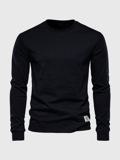 Bawełniane Longsleeve dla Mężczyzn – Komfort i Klasyka