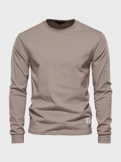 Bawełniane Longsleeve dla Mężczyzn – Komfort i Klasyka