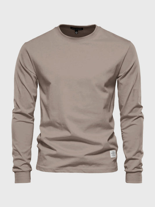 Bawełniane Longsleeve dla Mężczyzn – Komfort i Klasyka