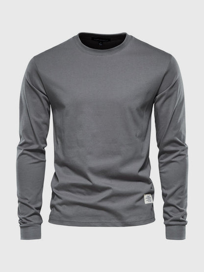 Bawełniane Longsleeve dla Mężczyzn – Komfort i Klasyka