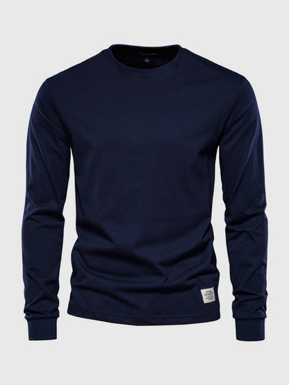 Bawełniane Longsleeve dla Mężczyzn – Komfort i Klasyka