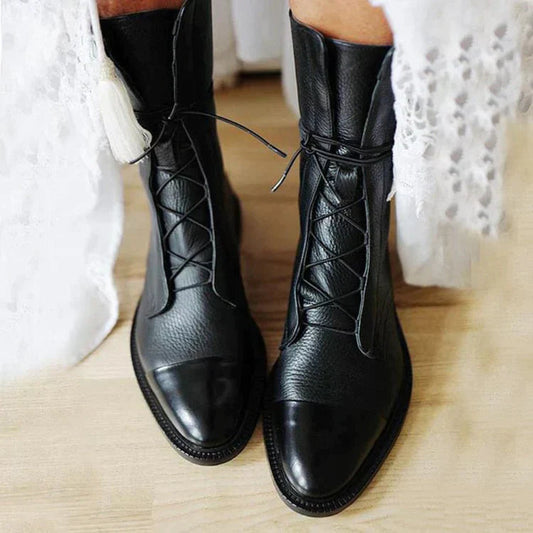 Botki Damskie – Styl Vintage i Antypoślizgowa Podeszwa