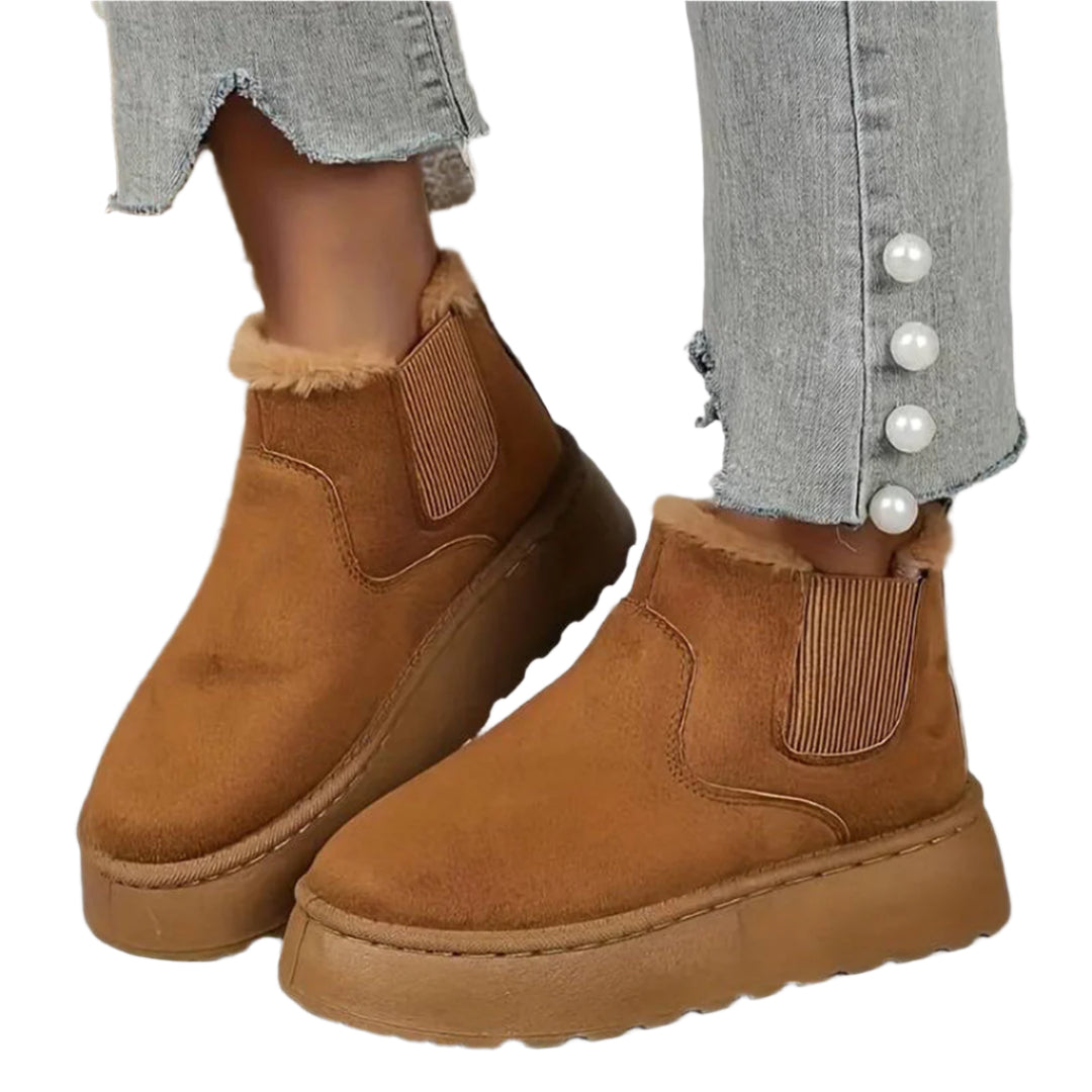 Buty Zimowe Damskie – Wygodne i Wodoodporne do Kostki