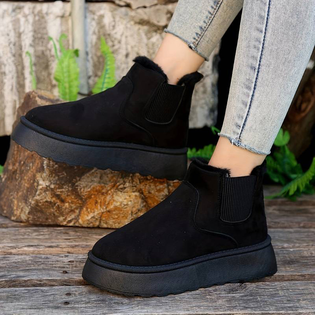 Buty Zimowe Damskie – Wygodne i Wodoodporne do Kostki