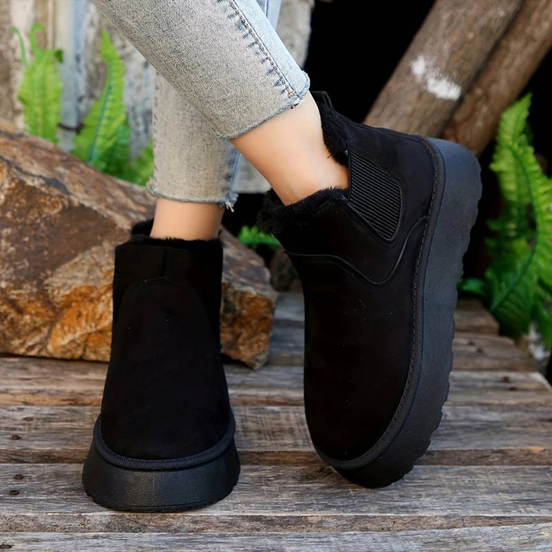 Buty Zimowe Damskie – Wygodne i Wodoodporne do Kostki