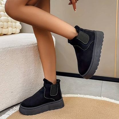 Buty Zimowe Damskie – Wygodne i Wodoodporne do Kostki