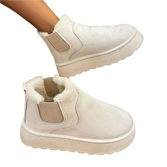 Buty Zimowe Damskie – Wygodne i Wodoodporne do Kostki