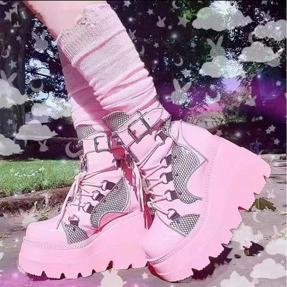 Elastyczne buty na platformie dla młodzieży – Komfort i styl na każdą okazję