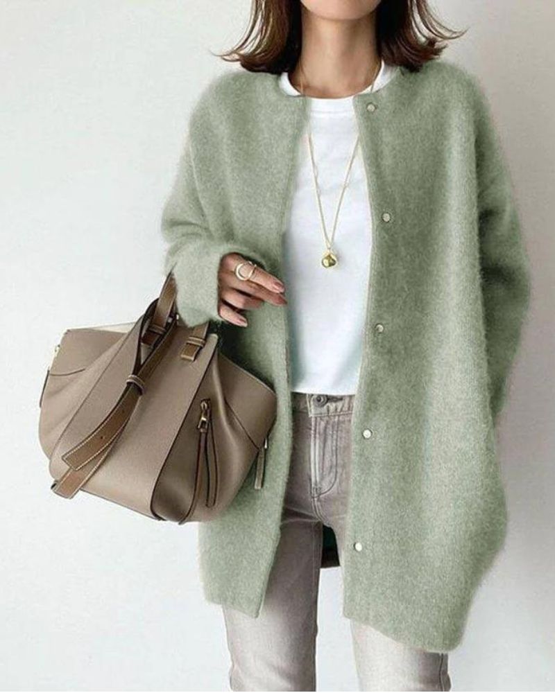 Elegancka Strickjacke dla Kobiet – Komfort i Styl na Każdą Okazję