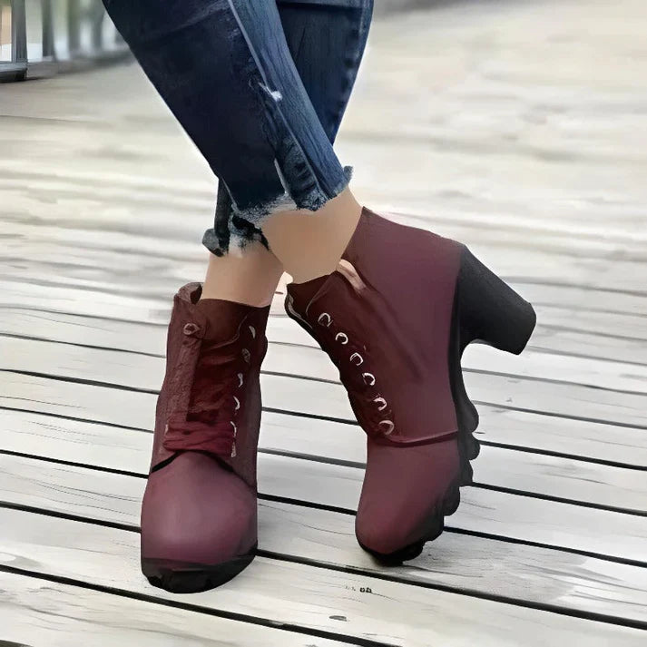 Eleganckie Buty Chelsea na Wysokim Obcasie dla Kobiet – Komfort i Styl