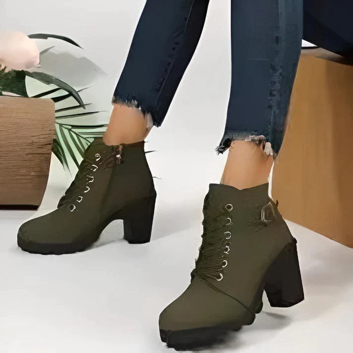 Eleganckie Buty Chelsea na Wysokim Obcasie dla Kobiet – Komfort i Styl