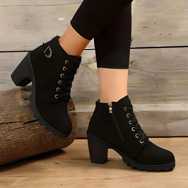 Eleganckie Buty Chelsea na Wysokim Obcasie dla Kobiet – Komfort i Styl