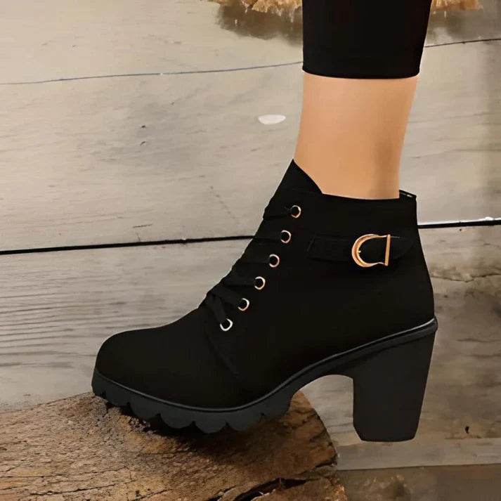 Eleganckie Buty Chelsea na Wysokim Obcasie dla Kobiet – Komfort i Styl